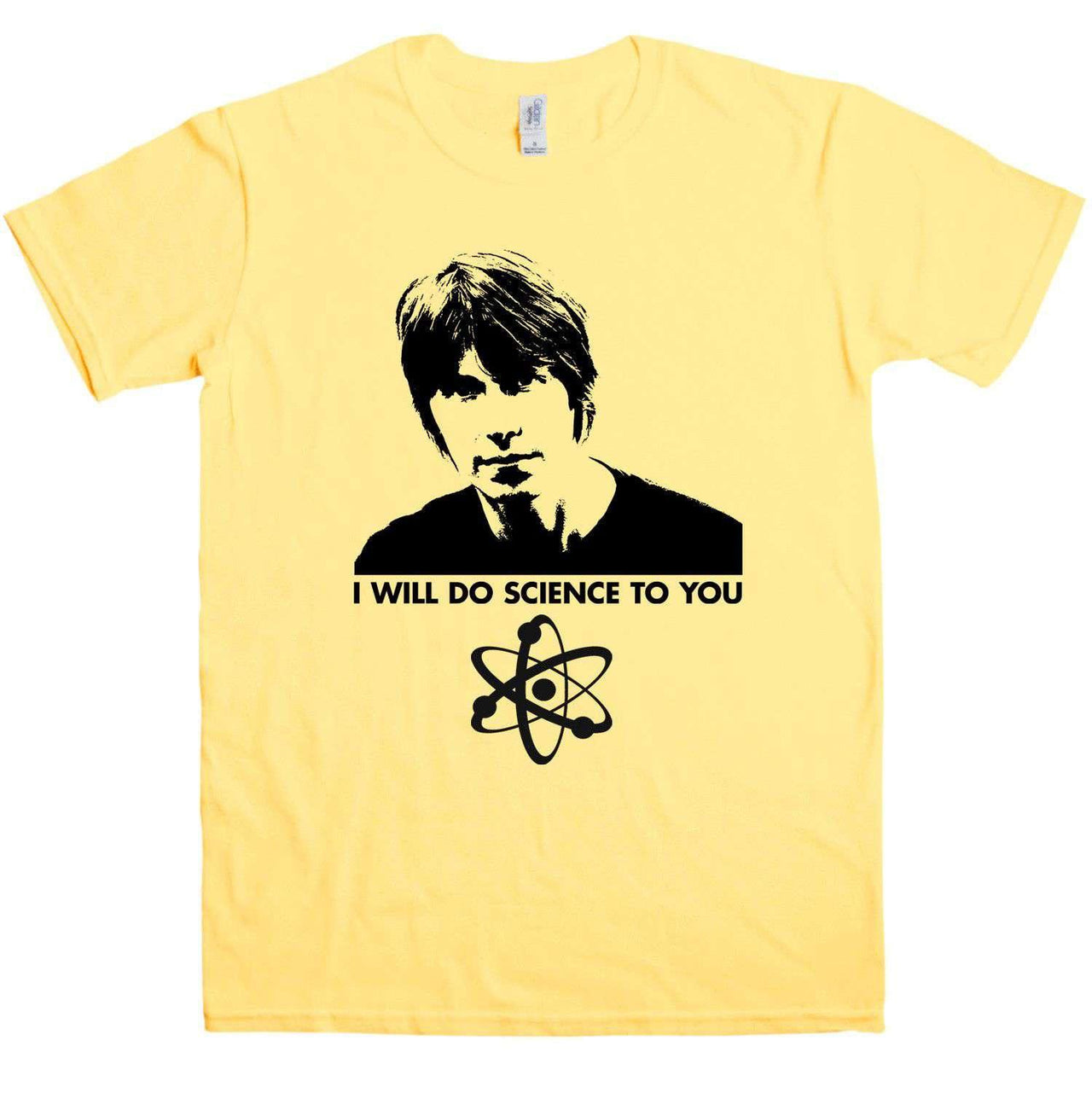 I Will Do Science To You T-Shirt For Men, Inspired By Brian Cox 8Ball