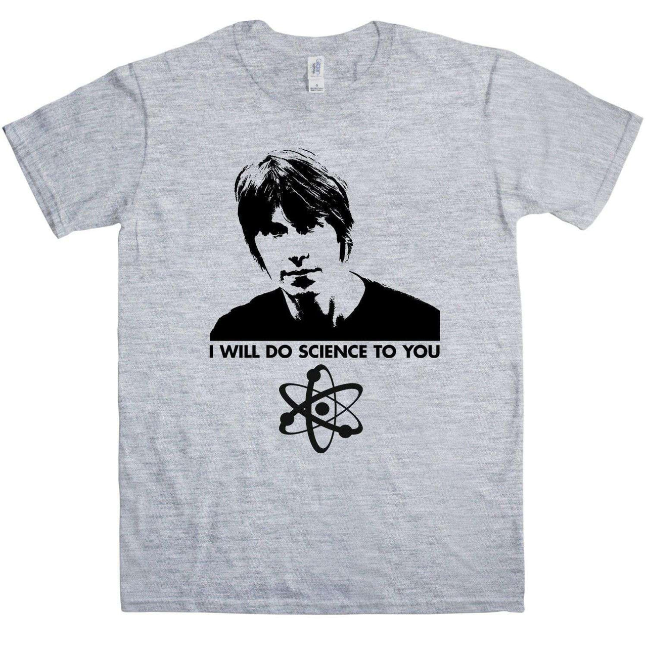 I Will Do Science To You T-Shirt For Men, Inspired By Brian Cox 8Ball