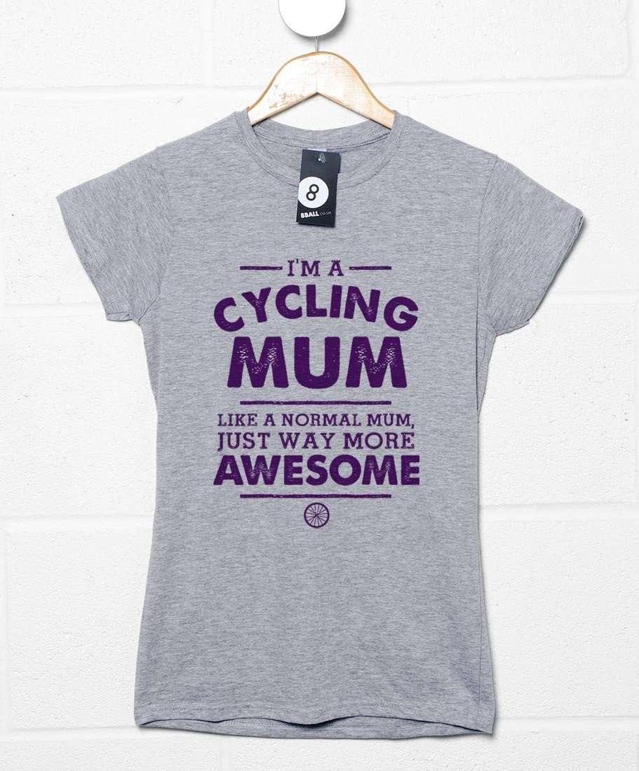 I'm A Cycling Mum Womens Fitted T-Shirt 8Ball