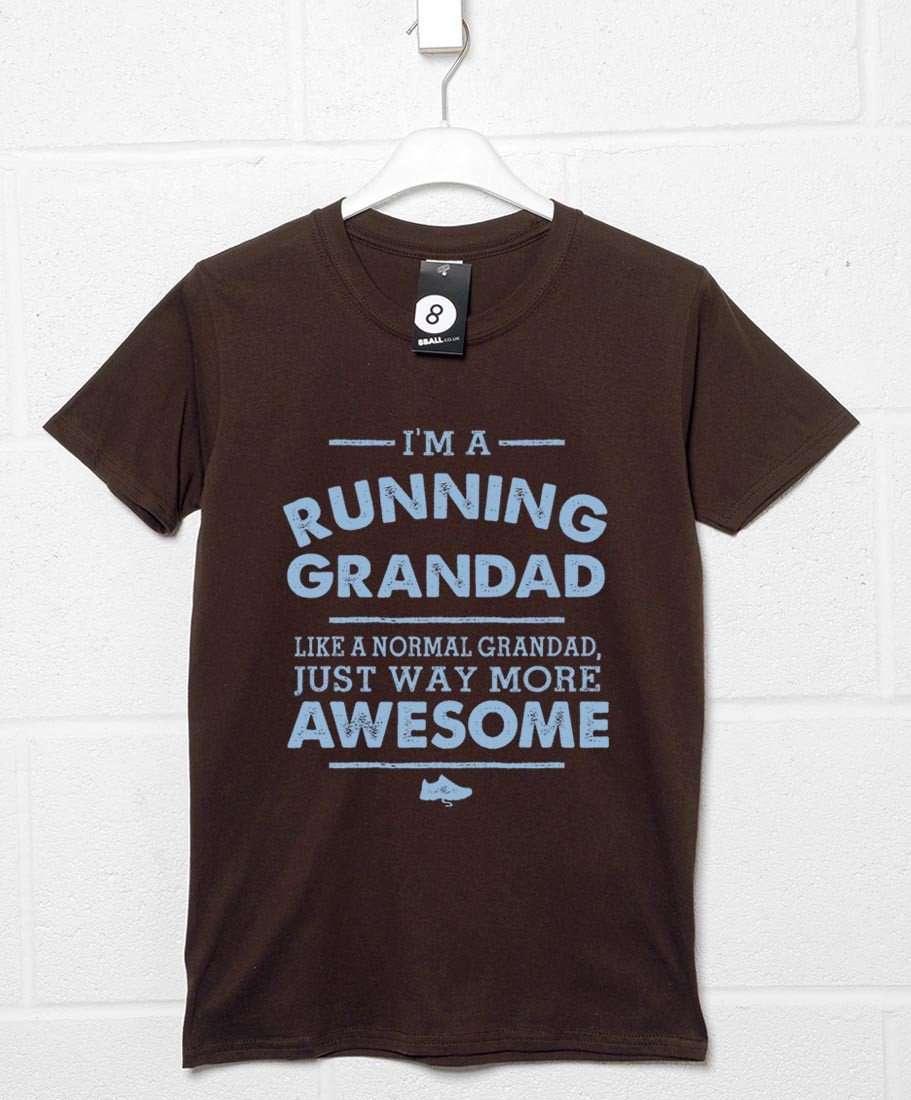 I'm A Running Grandad T-Shirt For Men 8Ball