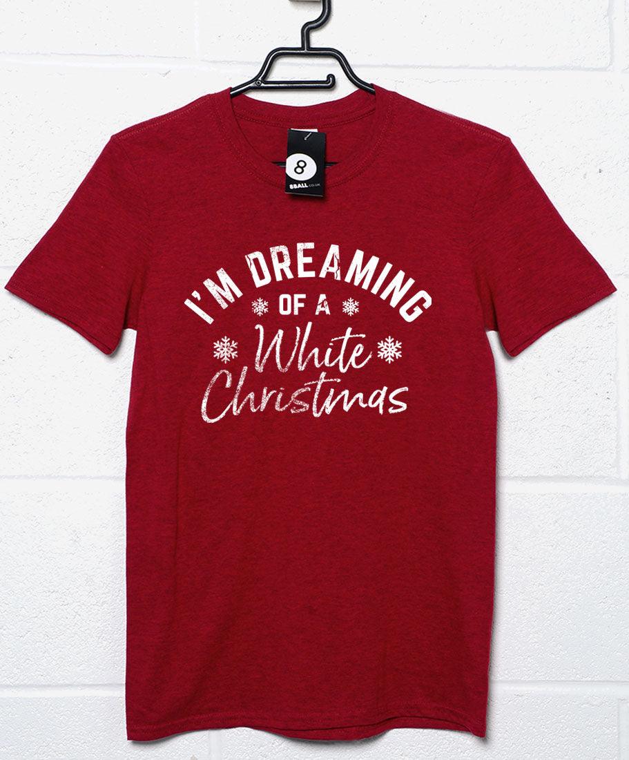 I'm Dreaming of a White Christmas T-Shirt For Men 8Ball
