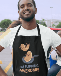 Thumbnail for I'm Flipping Awesome Pancake Day Cotton Kitchen Apron 8Ball