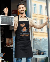 Thumbnail for I'm Flipping Awesome Pancake Day Cotton Kitchen Apron 8Ball