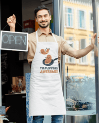 Thumbnail for I'm Flipping Awesome Pancake Day Cotton Kitchen Apron 8Ball