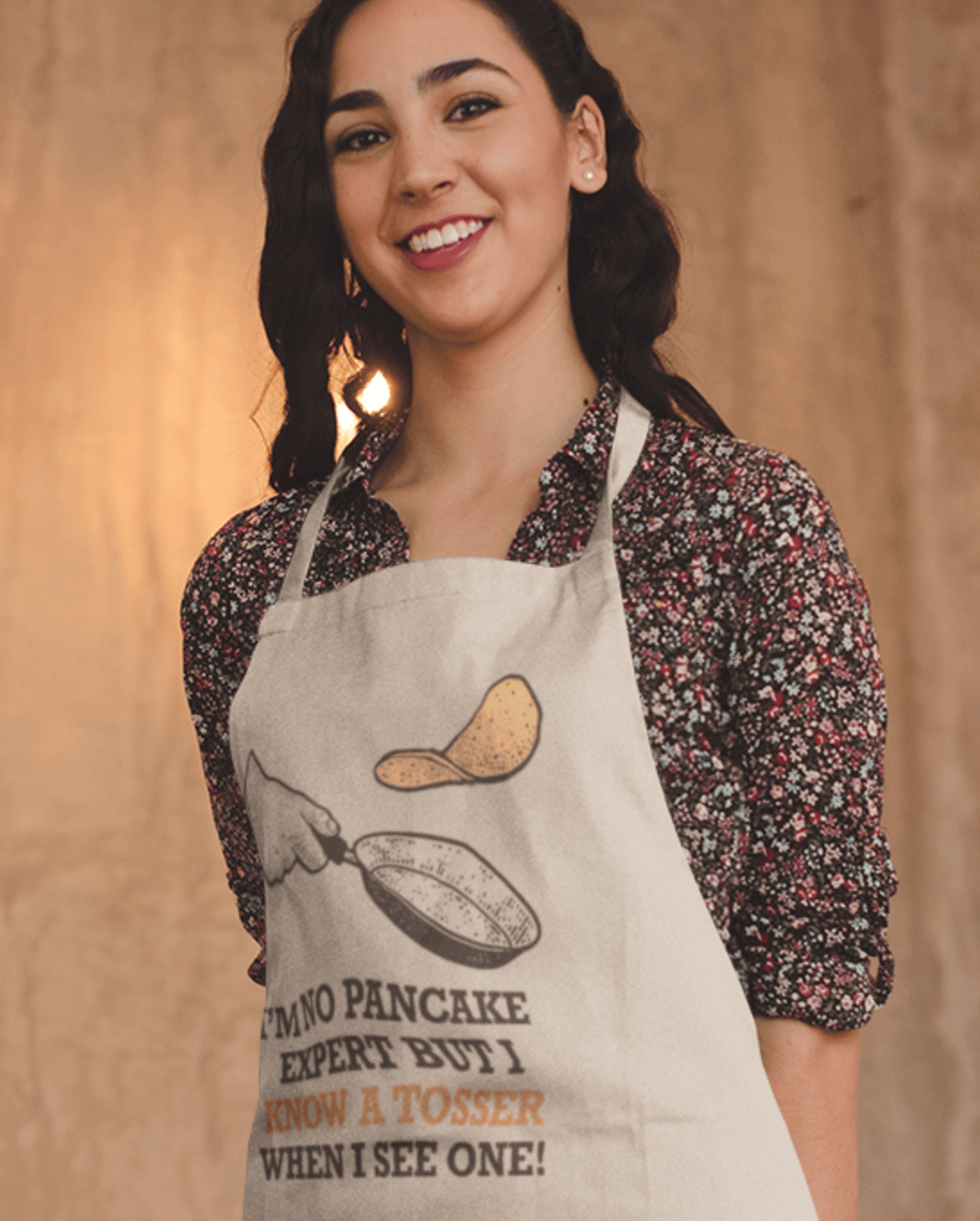 I'm No Pancake Expert Pancake Day Cotton Kitchen Apron 8Ball