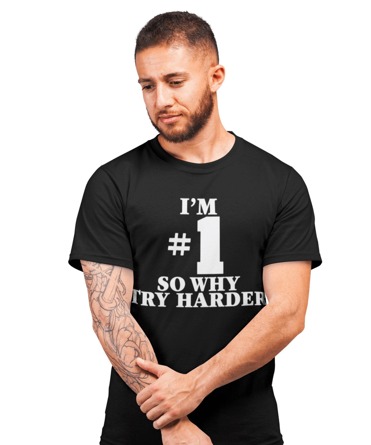 I'm Number 1 Graphic T-Shirt For Men, Inspired By Fat Boy Slim 8Ball