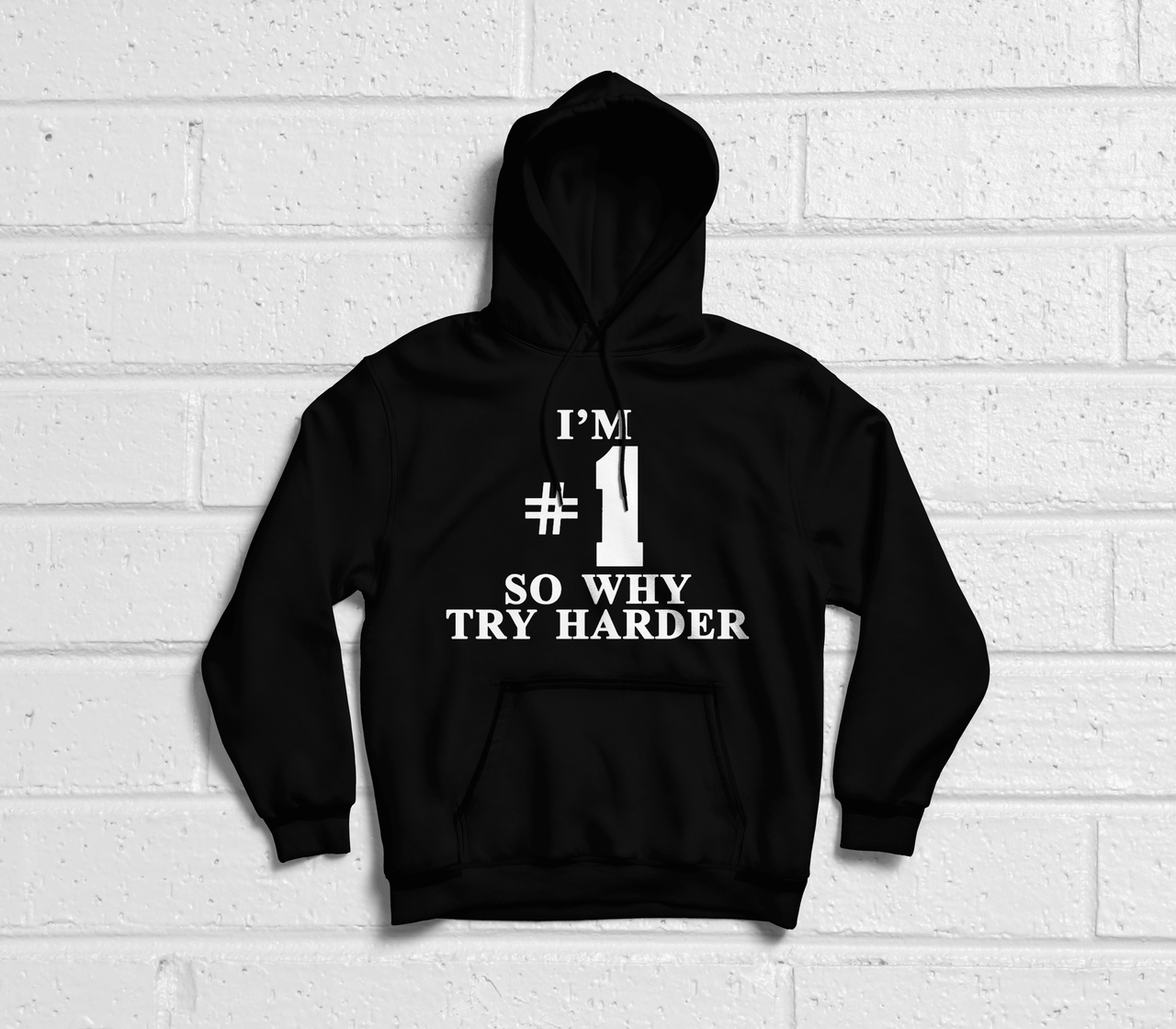 I'm Number 1 Unisex Hoodie, Inspired By Fat Boy Slim 8Ball