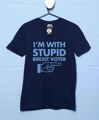 Thumbnail for I'm With Stupid Brexit Voter by Newscrasher Unisex T-Shirt For Men And Women 8Ball