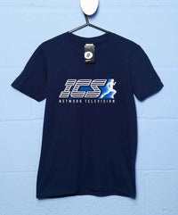 Thumbnail for ICS Network Runner Logo Mens Graphic T-Shirt 8Ball