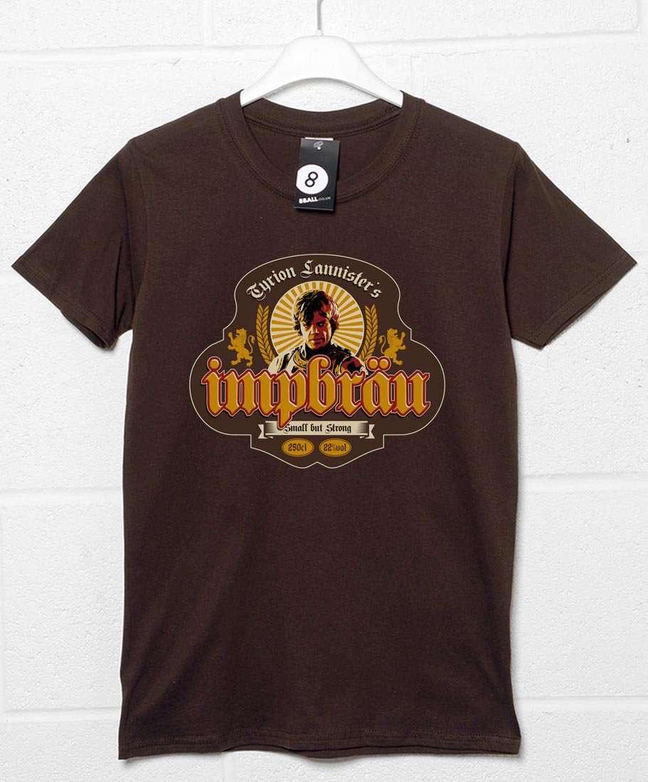 Impbrau Small But Strong Graphic T-Shirt For Men 8Ball