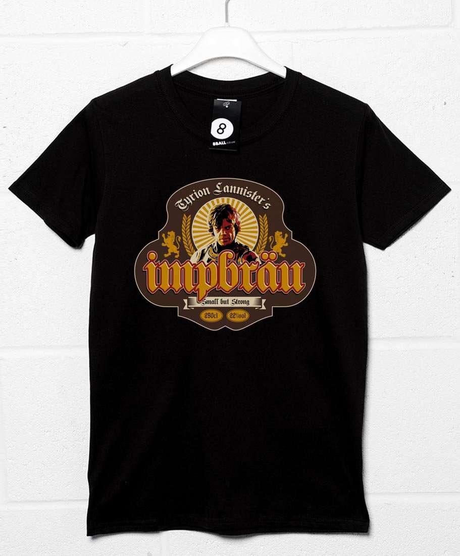 Impbrau Small But Strong Graphic T-Shirt For Men 8Ball