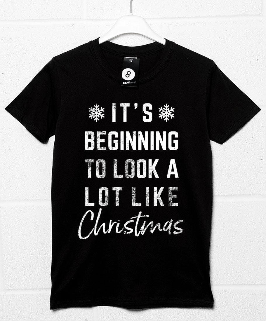 It's Beginning to Look a Lot Like Christmas Unisex T-Shirt For Men And Women 8Ball