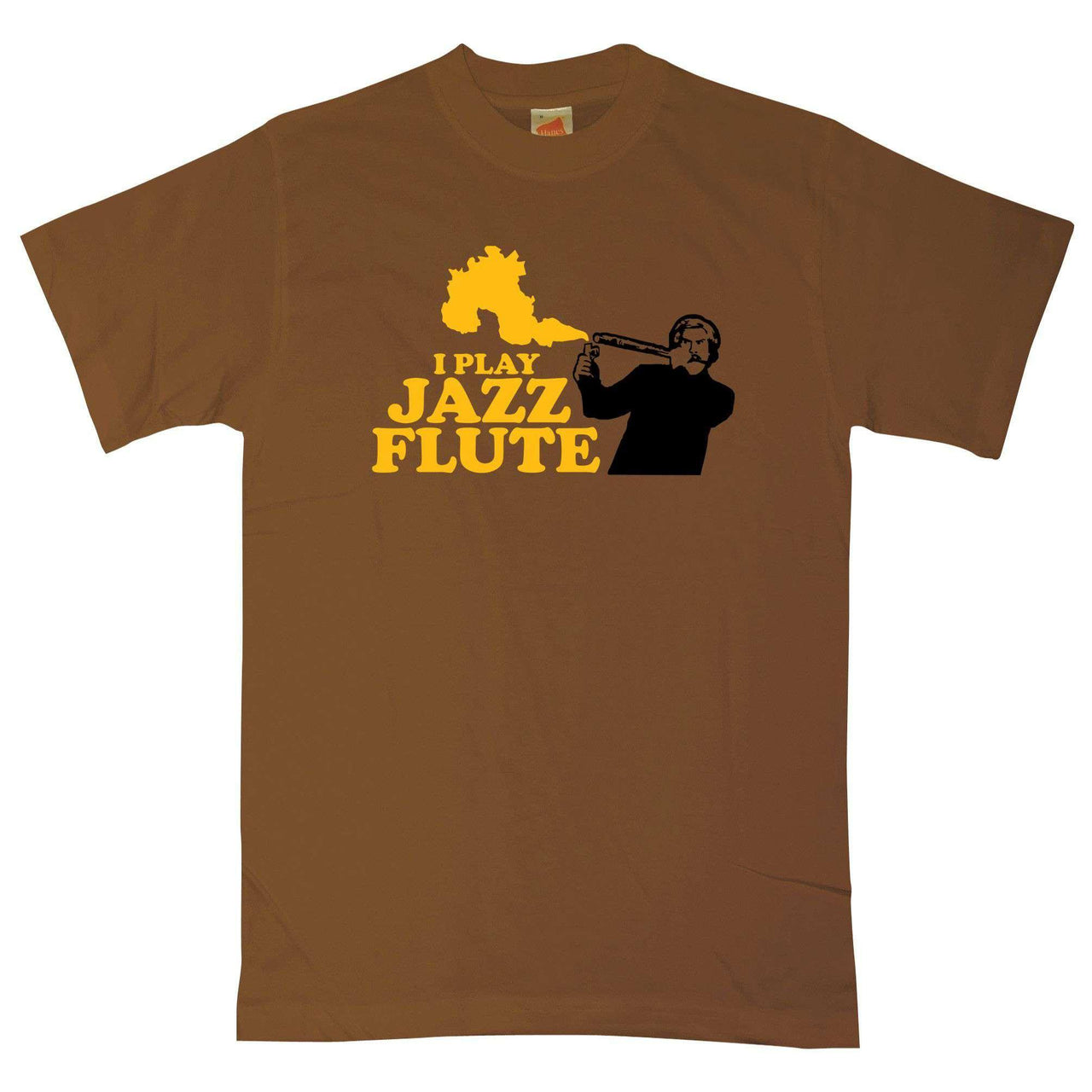 Jazz Flute Flame Unisex T-Shirt 8Ball