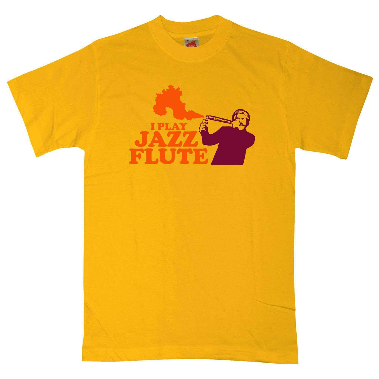 Jazz Flute Flame Unisex T-Shirt 8Ball