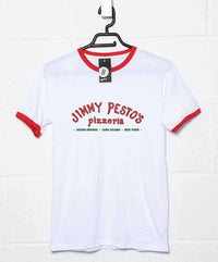 Thumbnail for Jimmy Pesto's Pizzeria Ringer Unisex T-Shirt For Men And Women 8Ball