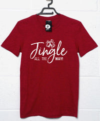 Thumbnail for Jingle All the Way Christmas Slogan Unisex T-Shirt 8Ball