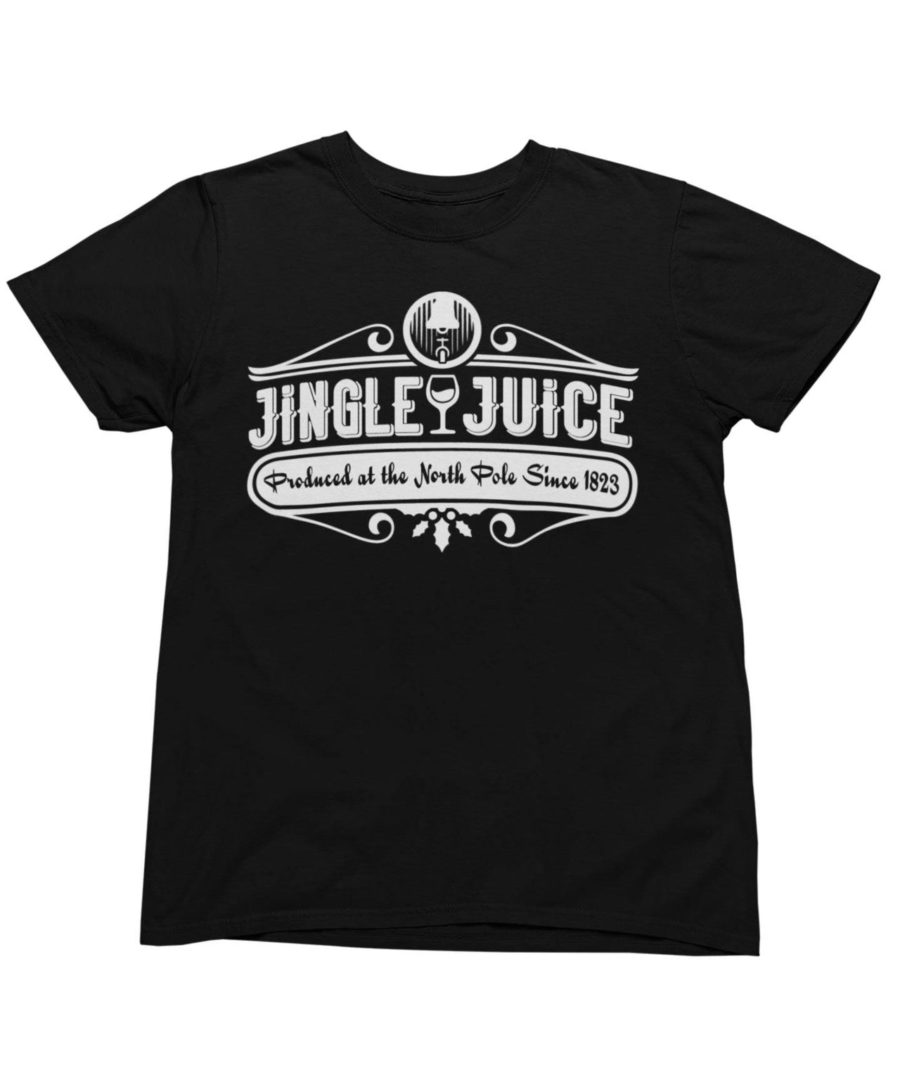 Jingle Juice Mono Christmas Unisex Unisex T-Shirt 8Ball