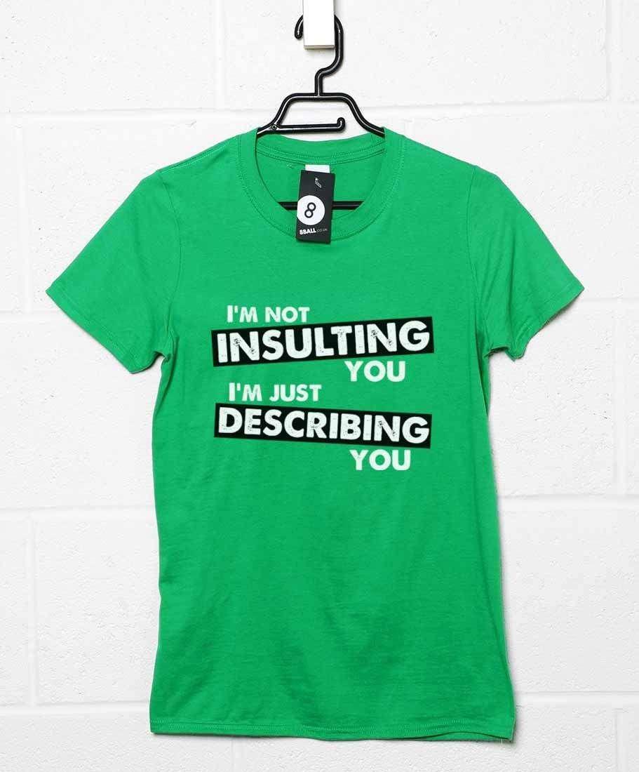 Just Describing You Graphic T-Shirt For Men, Inspired By Sherlock 8Ball