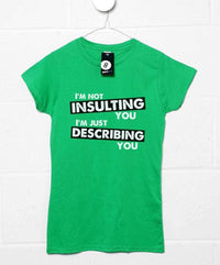 Thumbnail for Just Describing You Womens T-Shirt, Inspired By Sherlock 8Ball