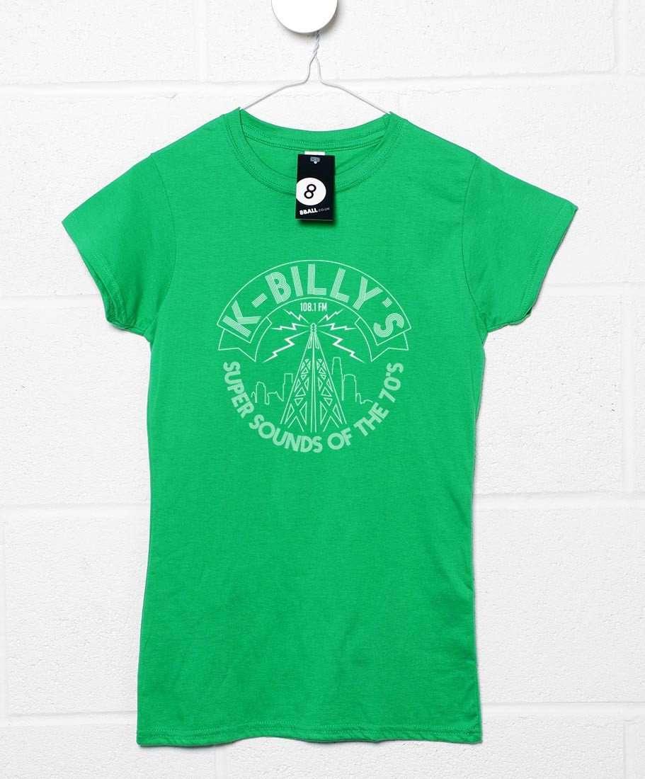 K Billy's Radio Mast Logo T-Shirt for Women 8Ball