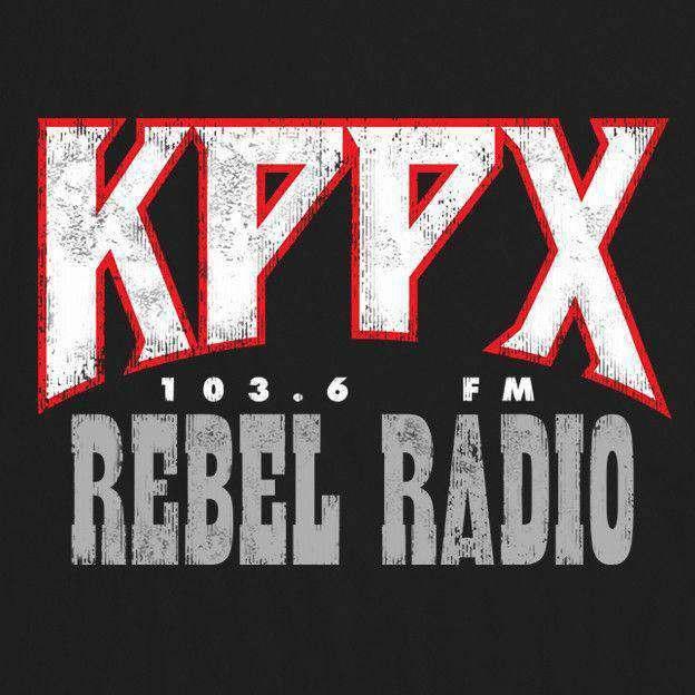 KPPX Rebel Radio Mens Graphic T-Shirt, Inspired By Airheads 8Ball