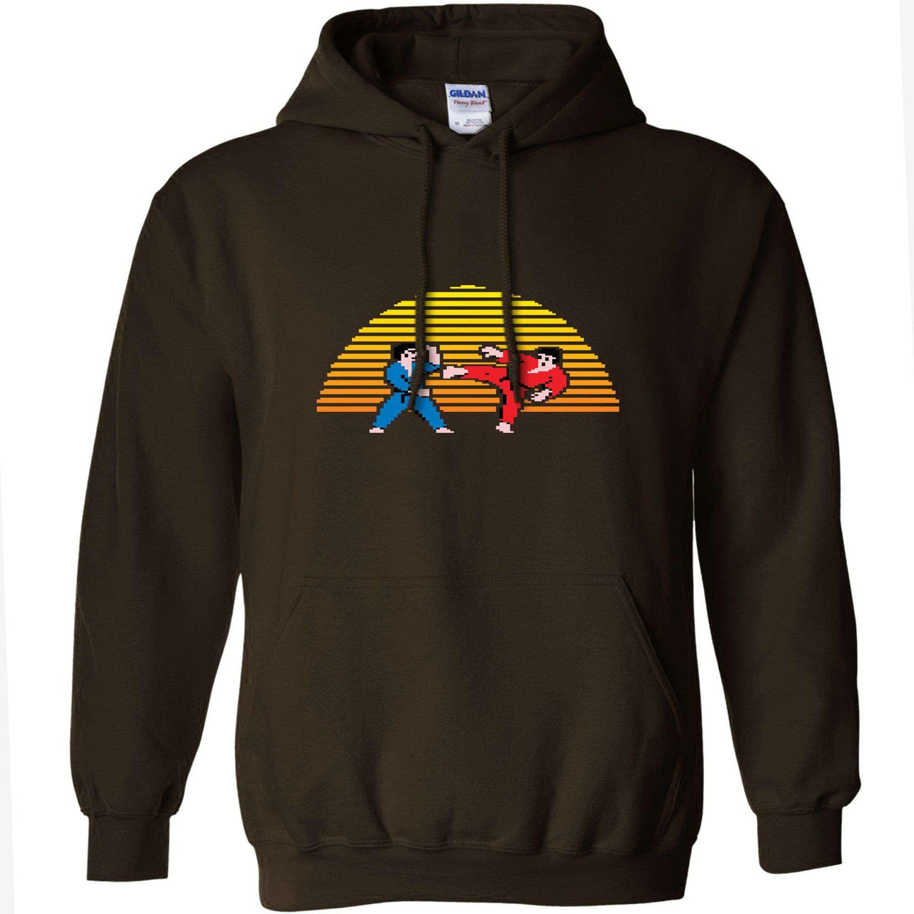 Karate Sunset Graphic Hoodie 8Ball