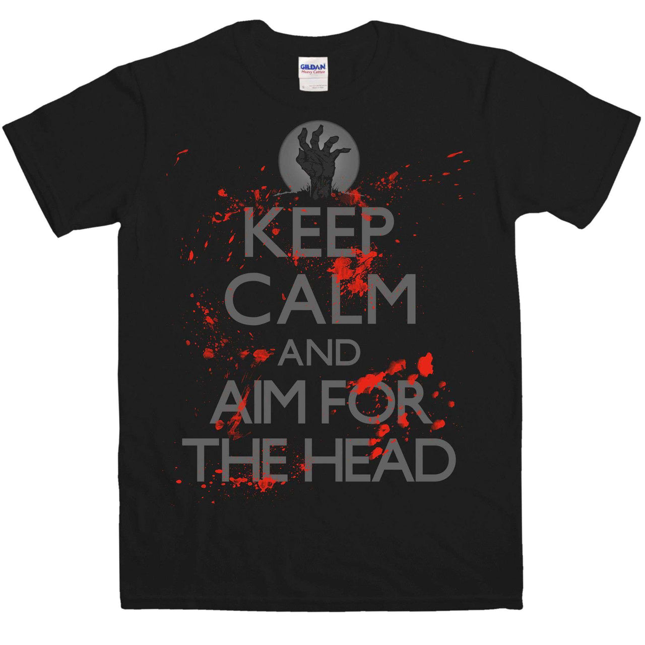 Keep Calm And Aim For The Head Unisex T-Shirt 8Ball