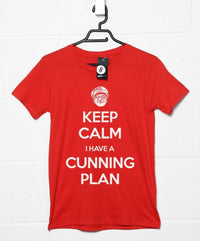 Thumbnail for Keep Calm I Have a Cunning Plan Mens Graphic T-Shirt 8Ball