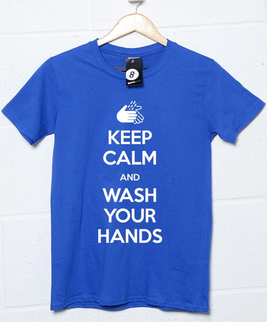 Keep Calm and Wash Your Hands Unisex T-Shirt 8Ball