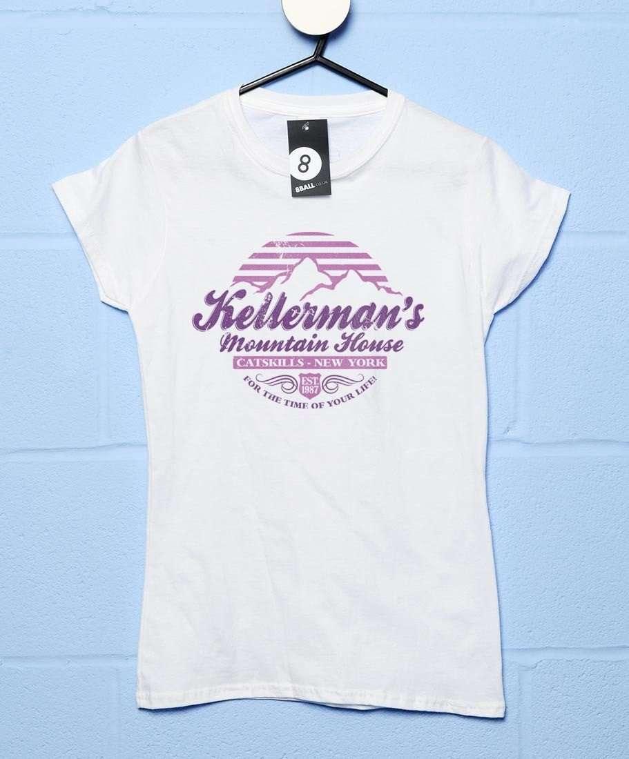 Kellermans Mountain House Fitted Womens T-Shirt 8Ball
