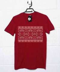 Thumbnail for Knitted Jumper Style Starships Unisex T-Shirt For Men And Women 8Ball