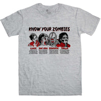 Thumbnail for Know Your Zombies Men's Unisex T-Shirt 8Ball