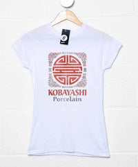 Thumbnail for Kobayashi Porcelain Fitted Womens T-Shirt 8Ball