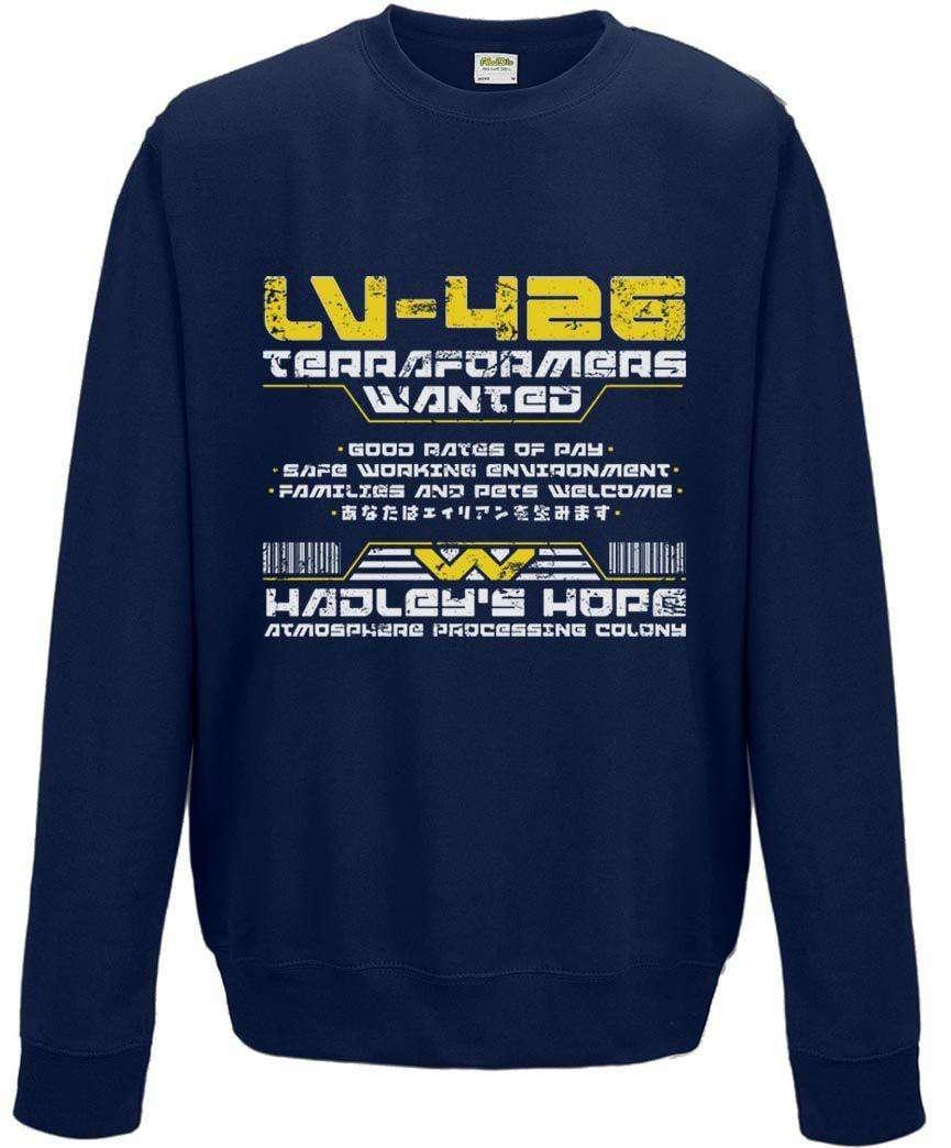 LV-426 Hadley's Hope Terraformers Unisex Sweatshirt 8Ball