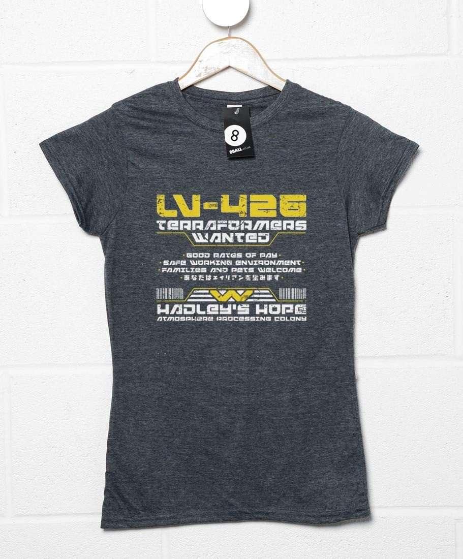 LV-426 Hadley's Hope Terraformers Womens Style T-Shirt 8Ball