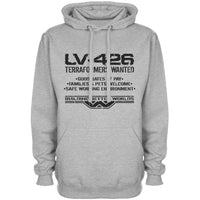 Thumbnail for LV-426 Terraformers Wanted Graphic Hoodie 8Ball