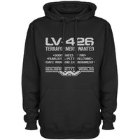 Thumbnail for LV-426 Terraformers Wanted Graphic Hoodie 8Ball