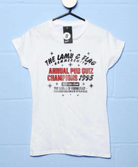 Thumbnail for Lamb and Flag Pub Quiz Champions 1995 T-Shirt for Women 8Ball