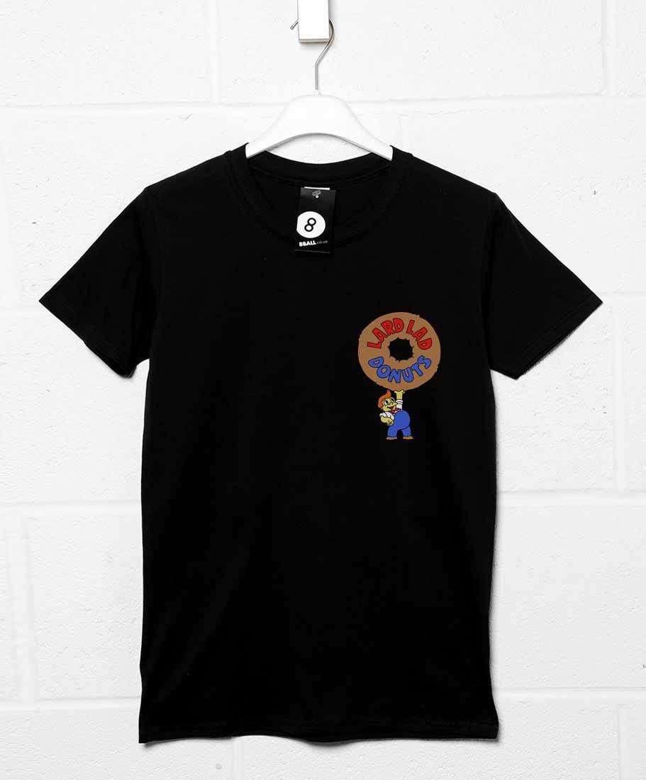 Lard Lad Donuts Mens T-Shirt 8Ball