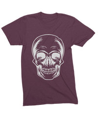 Thumbnail for Large Skull Tattoo Design Adult Unisex Mens Graphic T-Shirt 8Ball