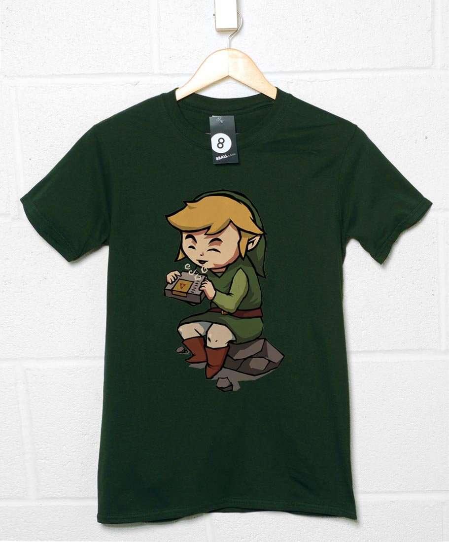 Legend Of Zelda Error Song Mens Graphic T-Shirt 8Ball