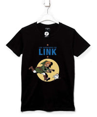 Thumbnail for Les Adventure De Link Mens T-Shirt 8Ball