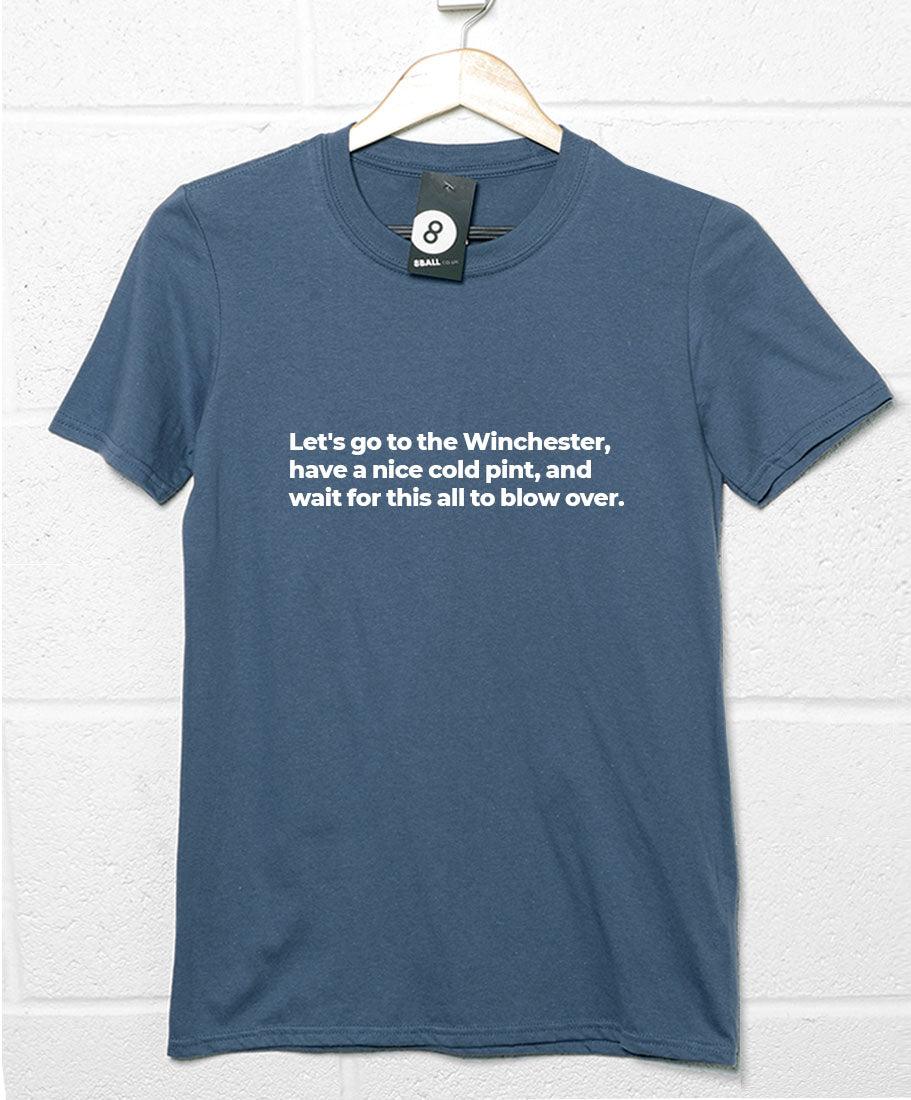 Let's Go to the Winchetser Quote Mens Graphic T-Shirt 8Ball