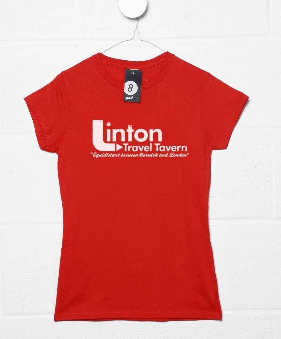 Linton Tavern Womens Fitted T-Shirt 8Ball