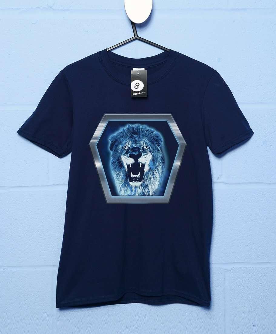 Lion Totem Mens Graphic T-Shirt 8Ball