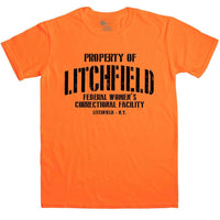 Thumbnail for Litchfield Prison Graphic T-Shirt For Men 8Ball