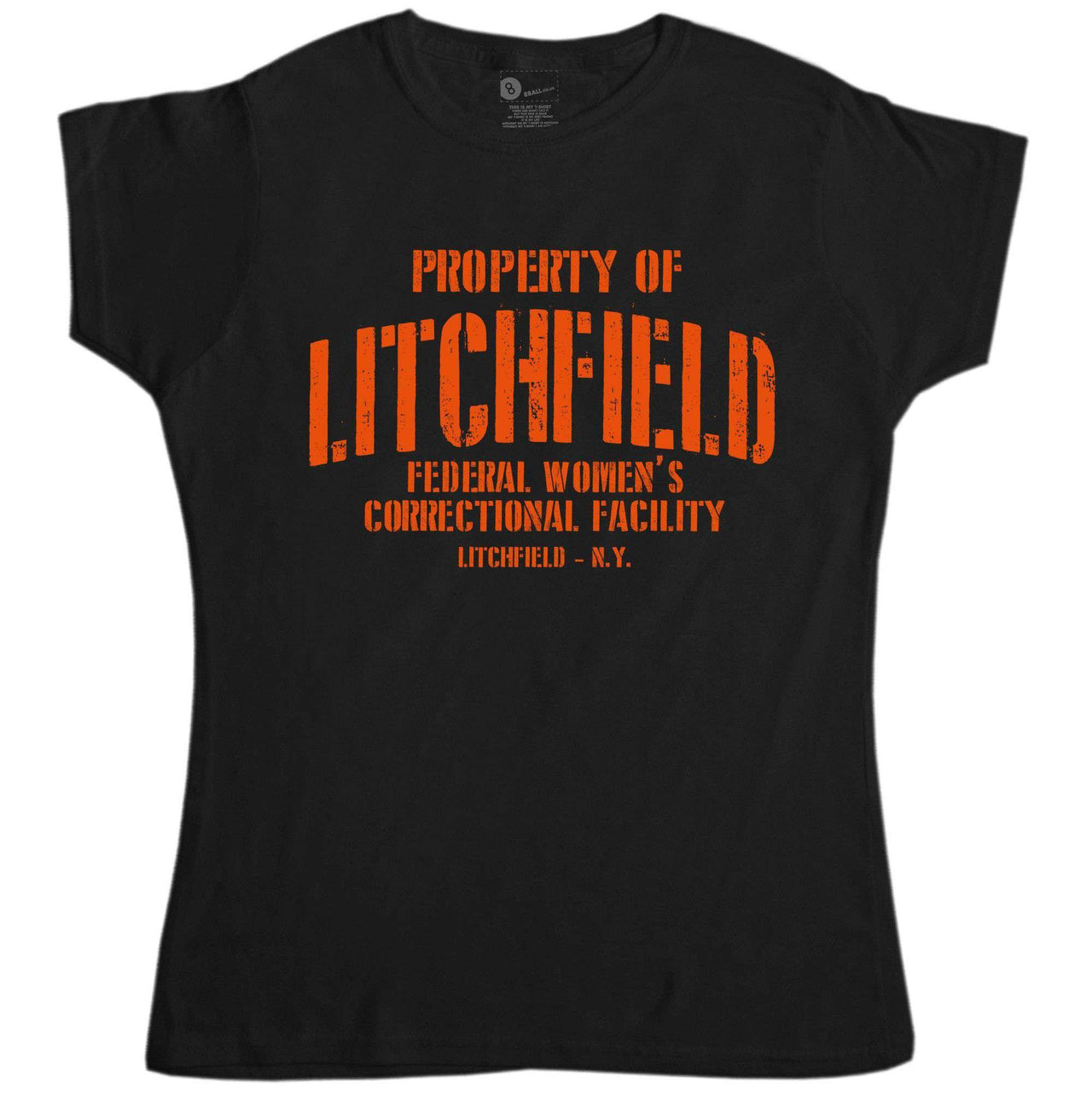 Litchfield Prison Womens T-Shirt 8Ball