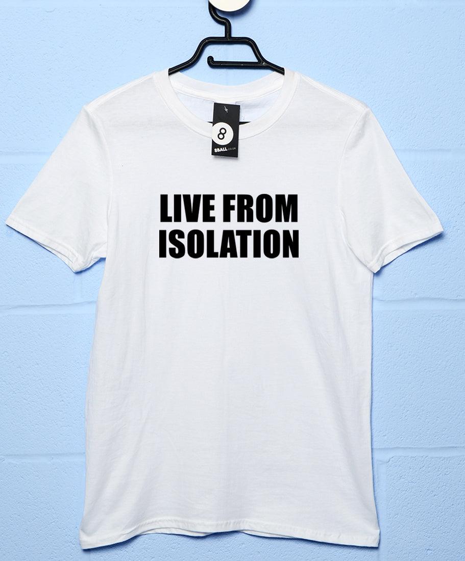 Live From Isolation Video Conference Mens Graphic T-Shirt 8Ball