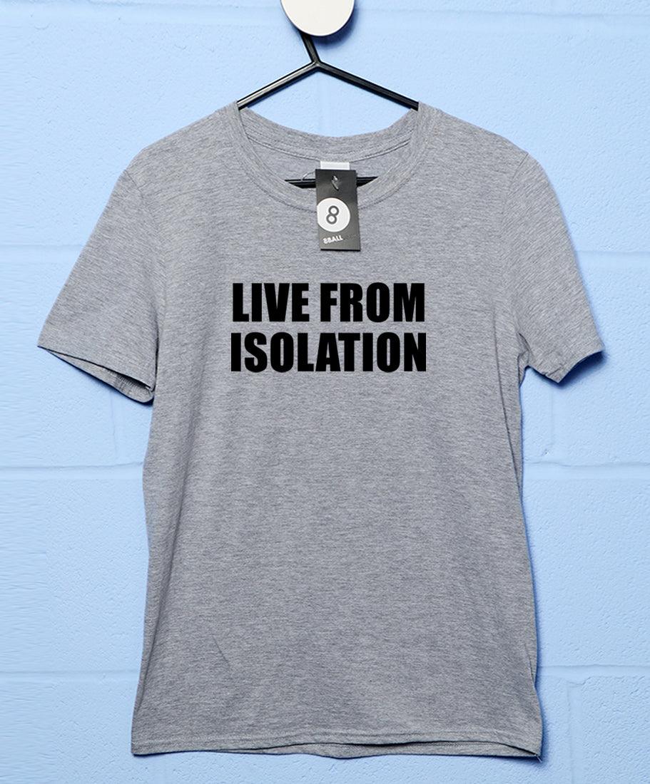 Live From Isolation Video Conference Mens Graphic T-Shirt 8Ball