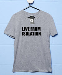 Thumbnail for Live From Isolation Video Conference Mens Graphic T-Shirt 8Ball